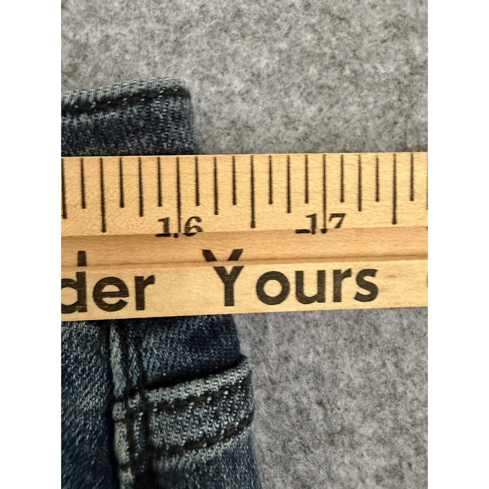 Judy Blue Dark Wash Wide Leg Jeans - Picture 7 of 11